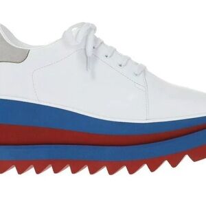 NEW IN BOX. - Stella McCartney platform Elyse sneakers (US 6.5/ EU 36.5)